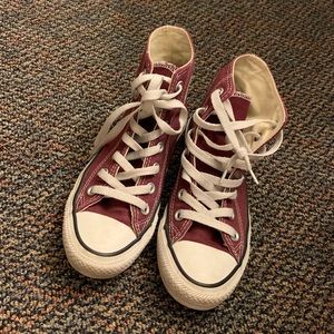 Converse | Burgundy High-Top